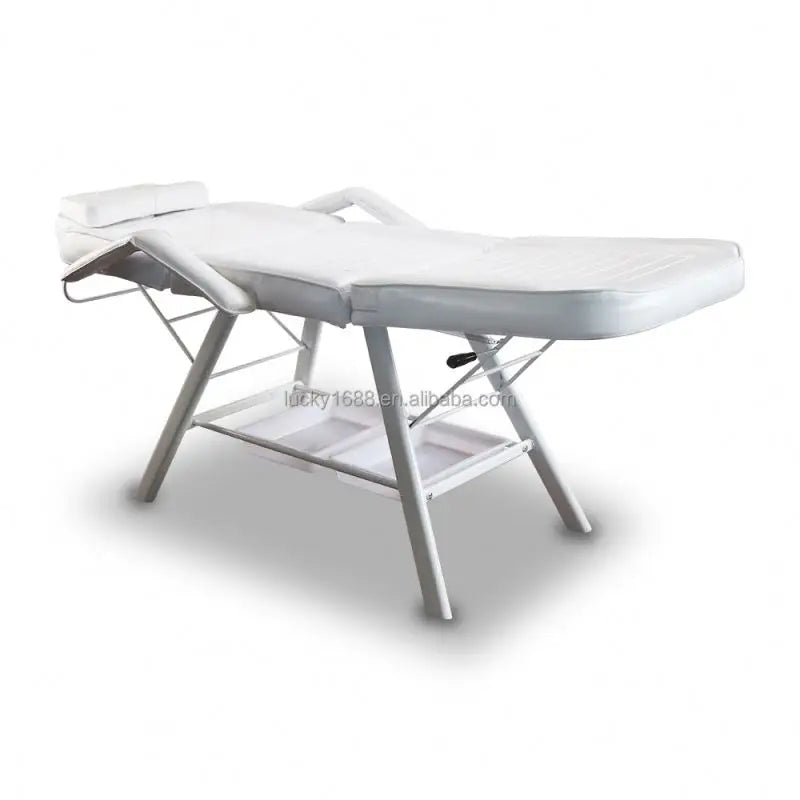 High-quality Luxury Foldable Three-section Beauty Salon Lash Folding Massage Bed Table
