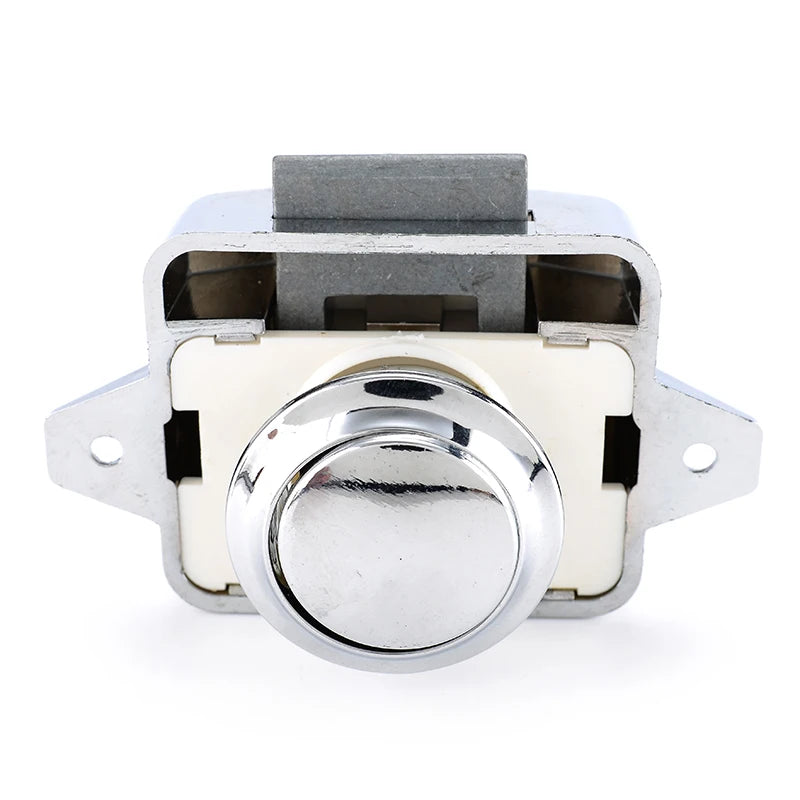 20 Packs KAK Camper Car Lock 20mm Push Lock for RV Yacht Furniture Door Hardware Cabinet Drawer Locks Handles Safety Kids Lock