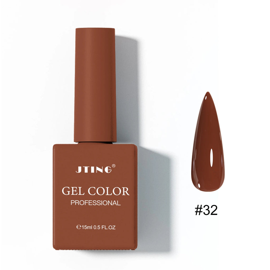 JTING Free Gift 66Colors Gel Nail Polish Collection Free Top Base Coat High Quality Pigment Salon Professional Gel Polish Set