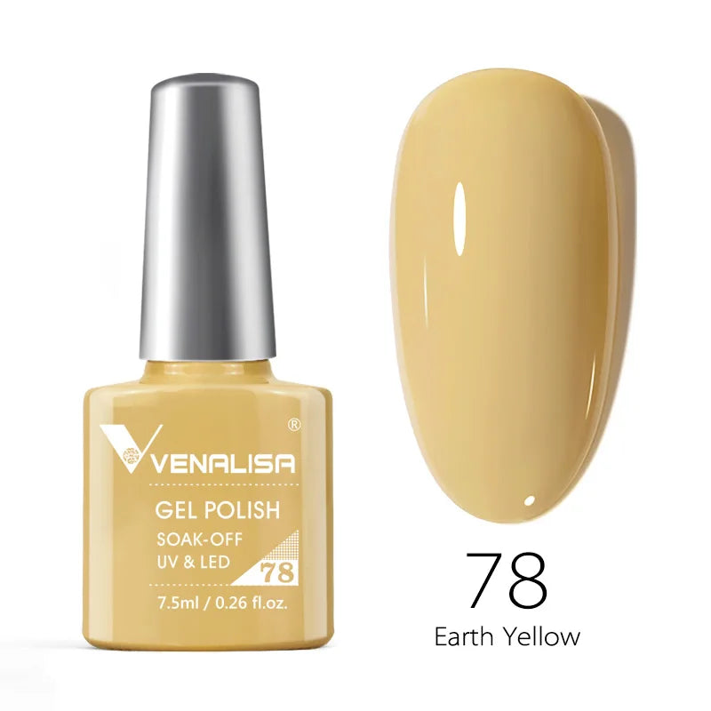 Venalisa Nail Gel Polish Fall Nail TPO FREE Long Wear Semi Permanent Soak Off UV LED Gel Nail Polish Gel Lacquer