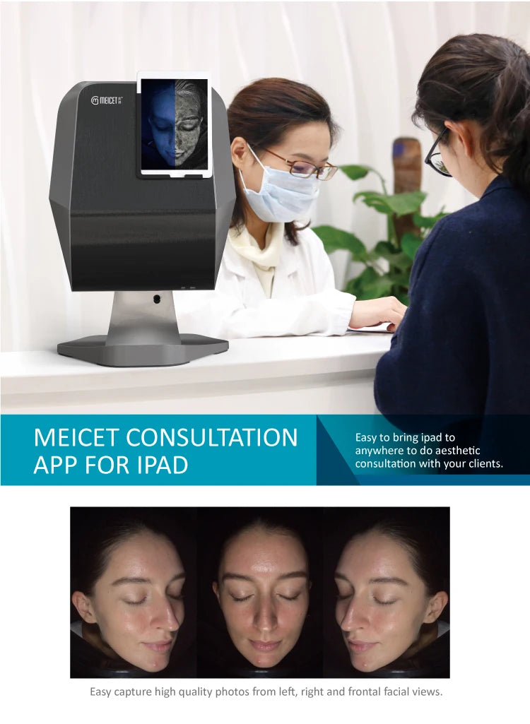 2024 AI Magic Mirror Facial Skin Analyzer Targeting Face Model MC88 with Plug Compatibility-IT JP US ZA