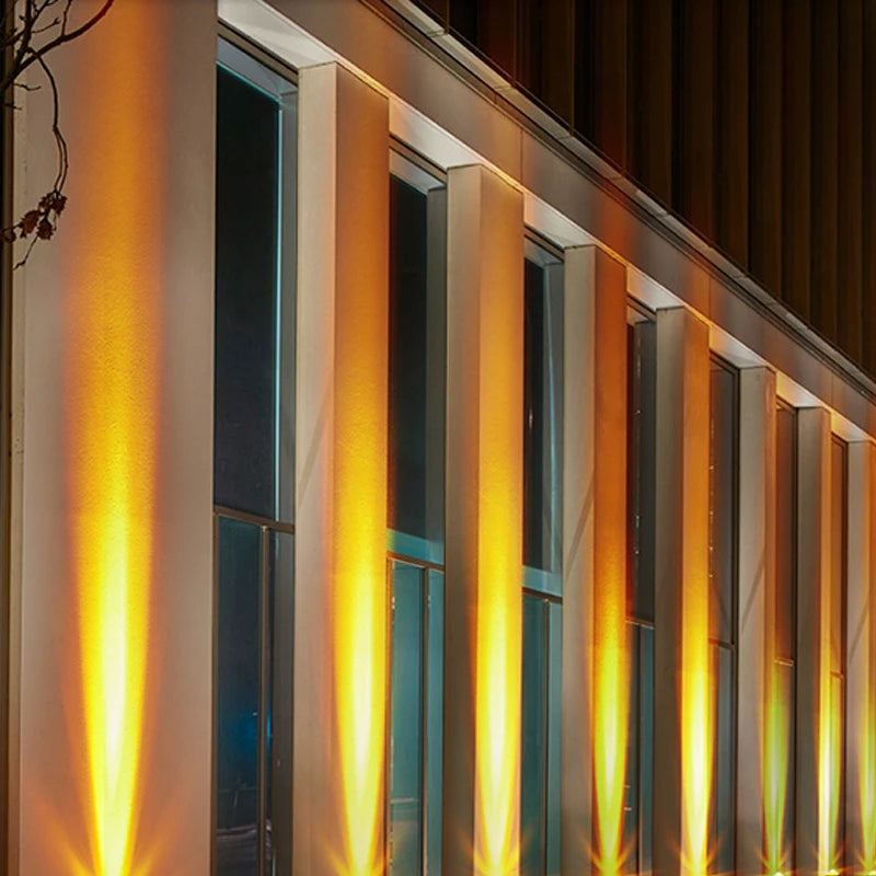 LED Lawn Light  Wall Washer 8W Waterproof Floodlights Narrow Beam Spot Lamp Outdoor Landscape Lighting AC100-240V DC12V