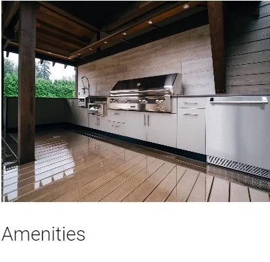 Outdoor BBQ Kitchen Cabinets Island Luxury Modular Stainless Steel Outdoor Kitchens Furniture Garden BBQ Customized