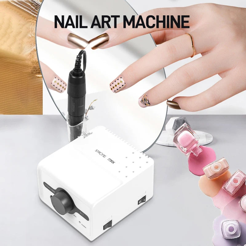 Factory Wholesale Original Korea Dental Micromotor Jewelry Polishing Machine Strong Professional 35000RPM Nail Drill