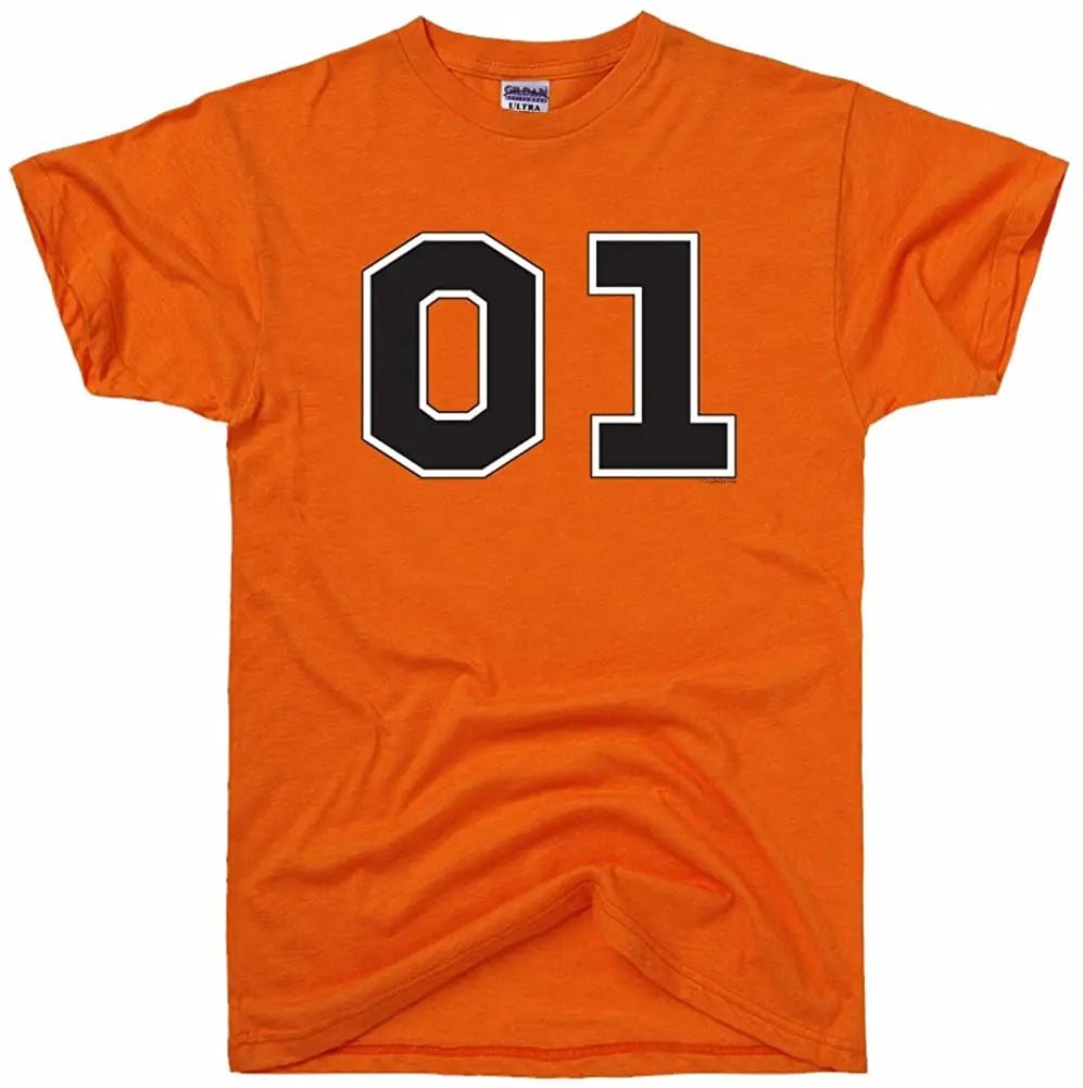 100% Cotton T-shirts O-neck Tshirt Men's Tees Dukes of Hazzard 01" General T Shirt Latest Tops