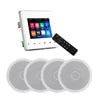 Mini Blue Tooth Wall Amplifier Smart Home Audio  4*20W Stereo Sound Music Panel PA System Loudspeaker Ceiling Speaker Kits