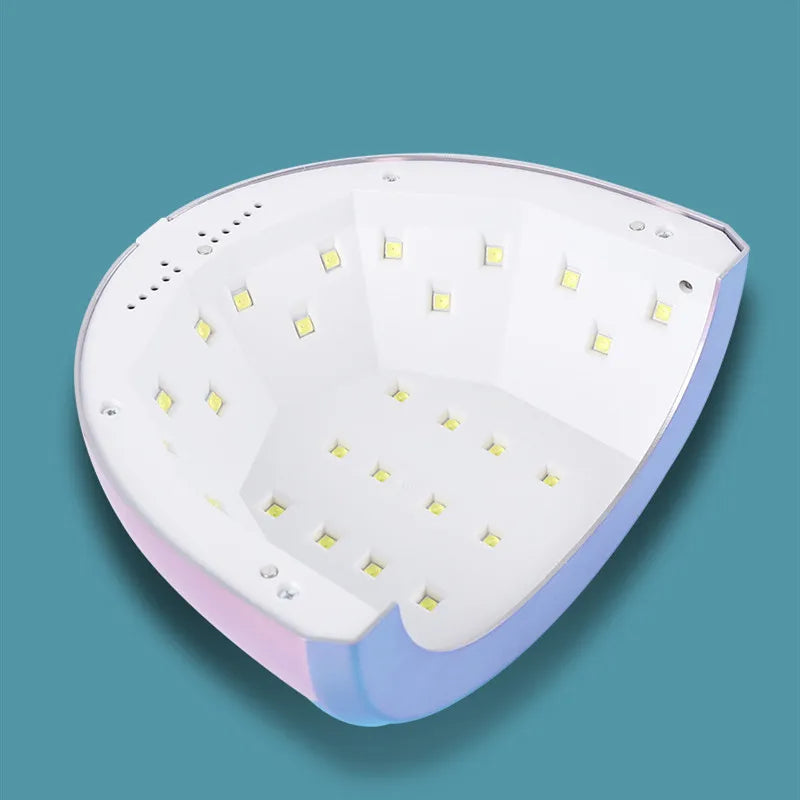 60W UV LED Nail Lamp with 30 Pcs Leds For Curing Gel Nail Dryer Drying Nail Polish Lamp 5/30/60s Auto Sensor Manicure Tools