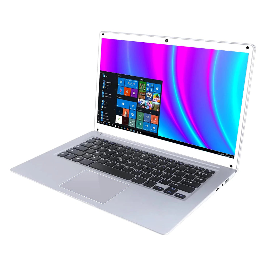 Gisentec 14 Inch Intel N3350 8GB 128GB SSD Win 10 Mini Slim Laptop 90Hz 4000mAh Battery Business Office English Fast Charging