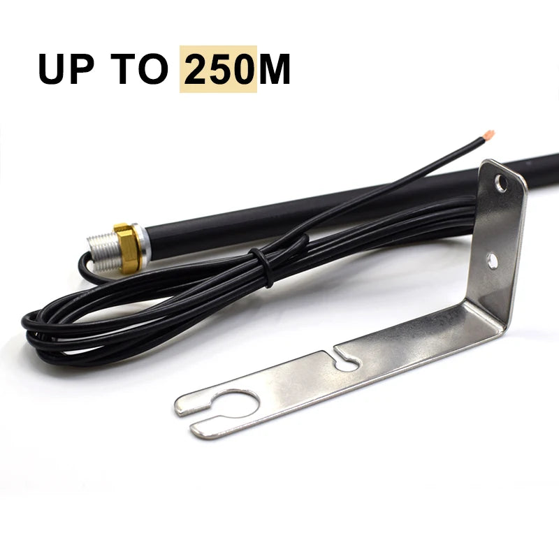 433MHz 2m Antenna Ultra-long Distance Extender for Remote Control Transmitter Opener for Garage Door Gate Receiver