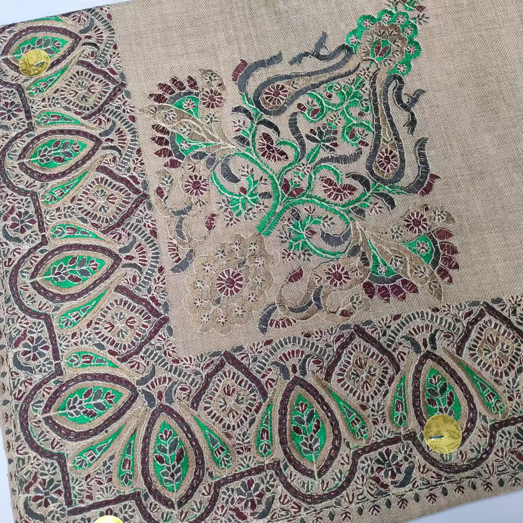 High Quality Yemeni Men Shawl Shemagh Arab Scarf for Men 55x55inch Embroidery 10cm in Stock