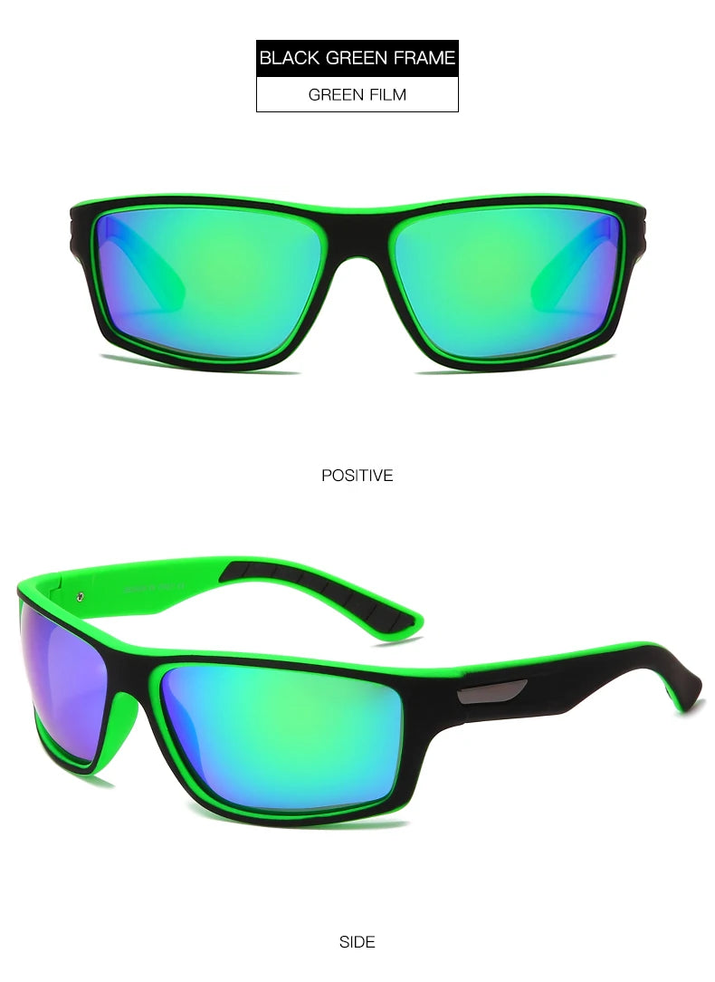 DOHOHDO New Luxury Polarized Sunglasses Men Car Driving Anti-Glare Sun Glasses For Male Colorful Film Series UV400 Gafas De Sol