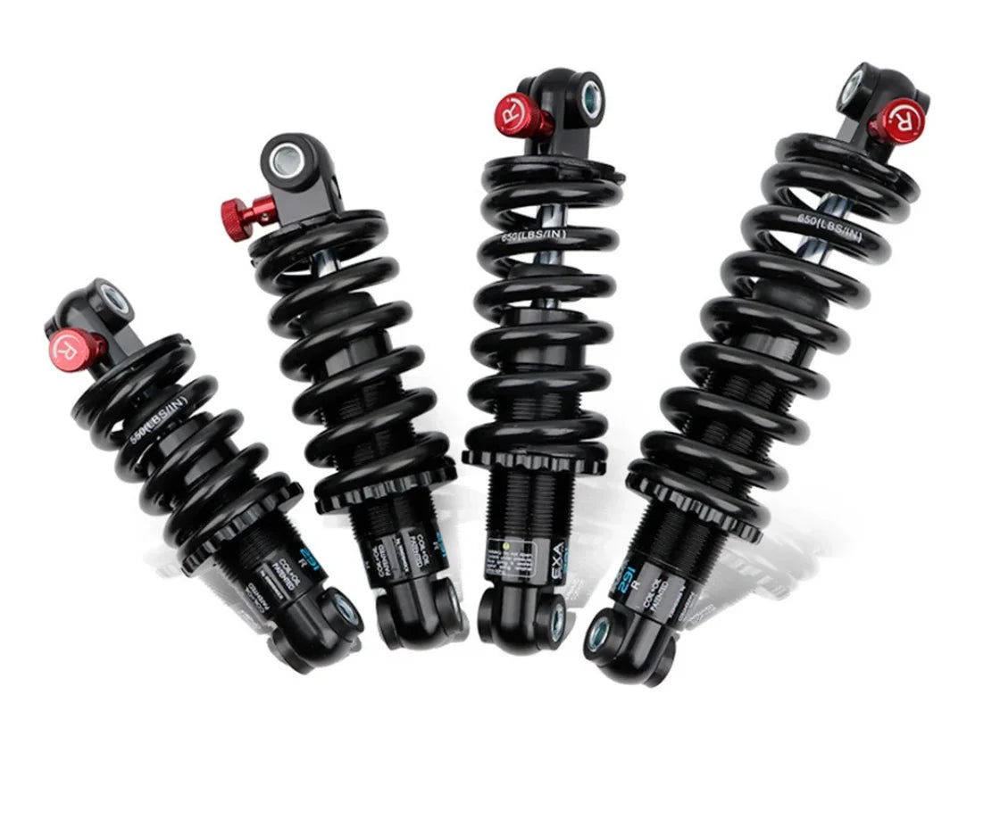 Original KS EXA Coil+Oil 291R Shock Absorber Adjustable Damping Hydraulic Rear Shocks for MTB Electric Scooter Motorcycles Parts