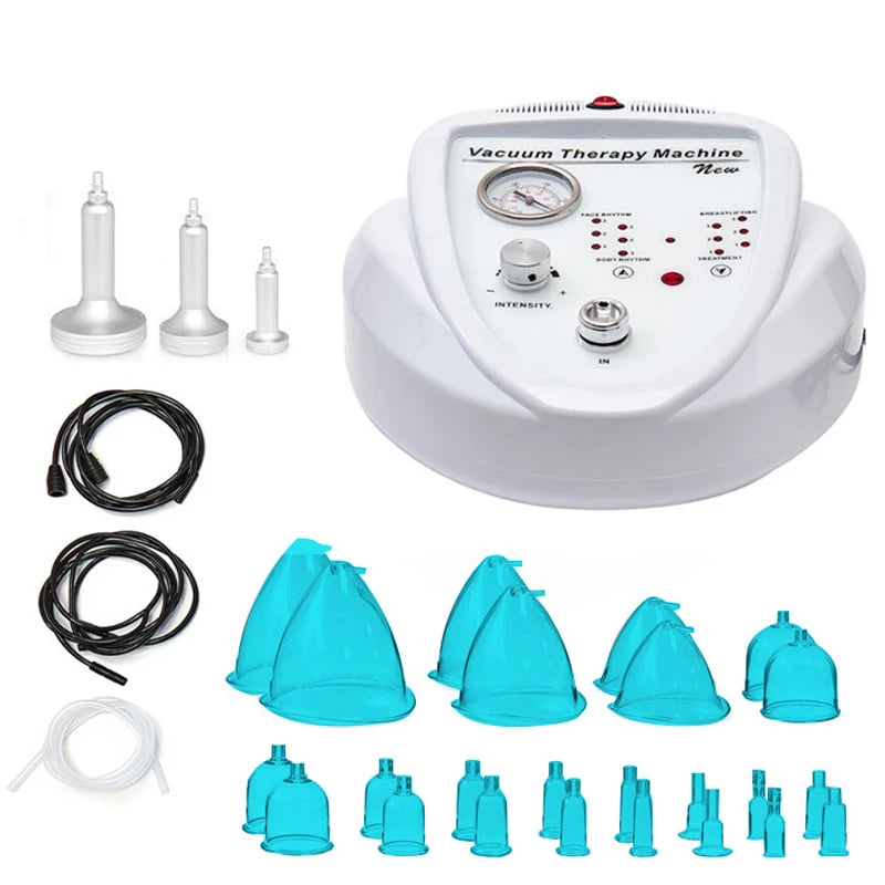 24 Cup Breast Enhancement Vacuum Massage Device Multifunctional Cupping And Scraping Beauty Device Colombine Body Shaping