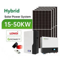 Wholesale Doreen Wingosolar Hybrid Solar Energy System 50kW MPPT Lithium Ion Battery Home Ground Mounting Solar Power System