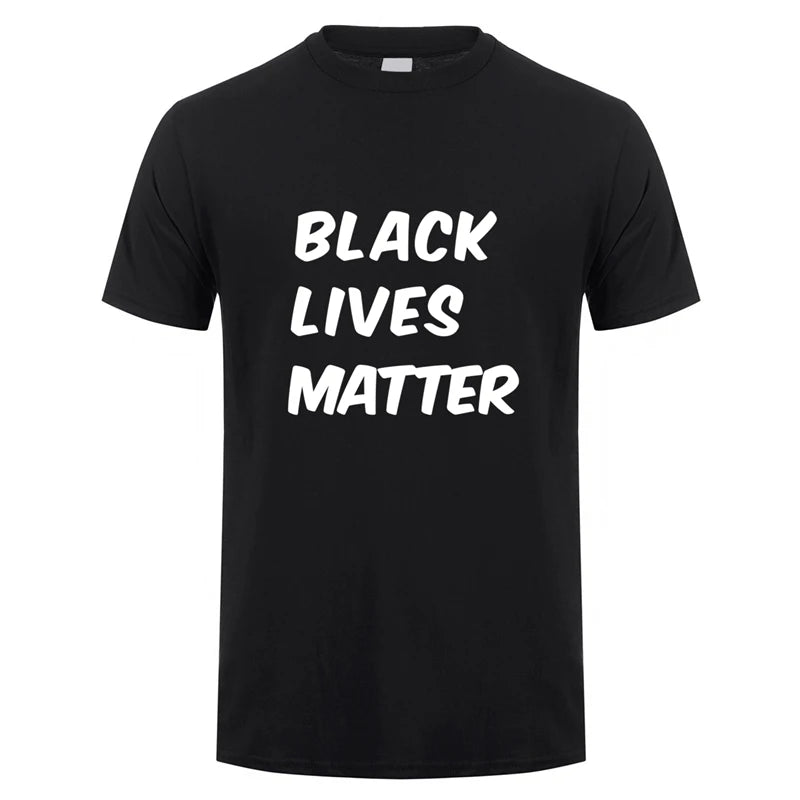 Black Lives Matter T Shirt Short Sleeve Cotton BLM T-shirt Black Life Matter Tshirt Men Unisex 14 STYLES Clothing XS-5XL