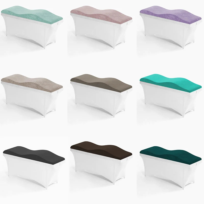 Memory Foam Eye Lash Sheets Beauty Luxury Eyelash Extension Curved Cover Salon Lash Bed Mattress Topper Memory Foam Lash Bed
