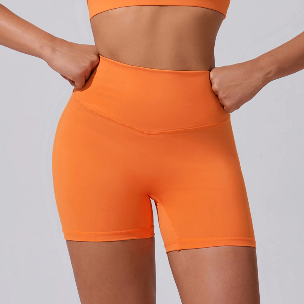 OEM 5 Piece Sets Women's Seamlesss T Shirt Yoga Set Biker Shorts Long Top Gymwear Sports Bra Apparel Gym Leggings Gym Clothes