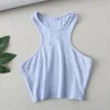 Custom Logo Vest Summer 2026 Ribbed Crop Tops Short Sleeveless Women Crop Tank Top