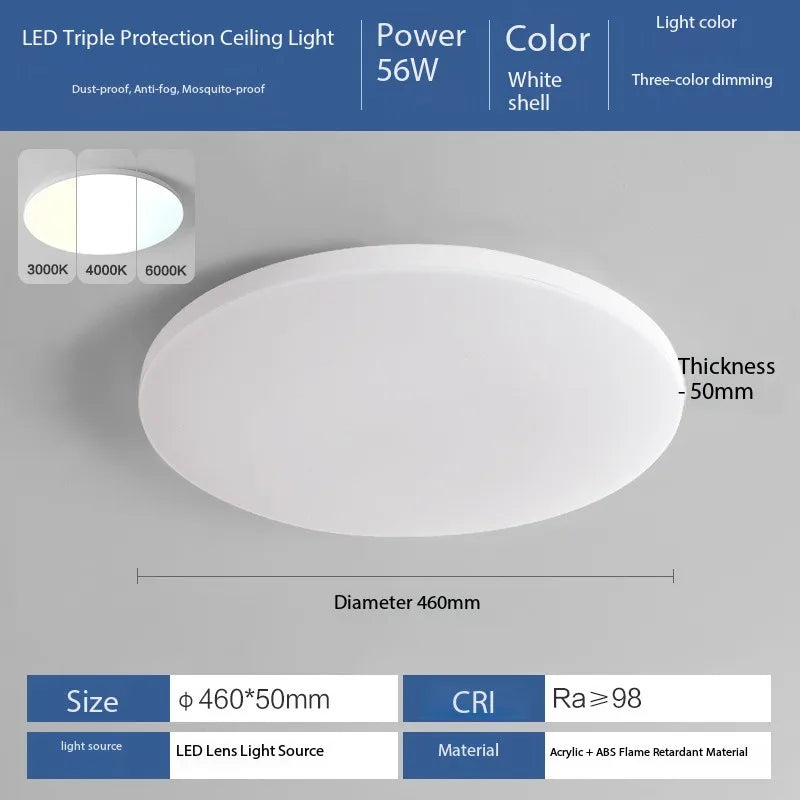 Modern LED Ceiling Light Fixture for Living Room and Bedroom Energy Saving
