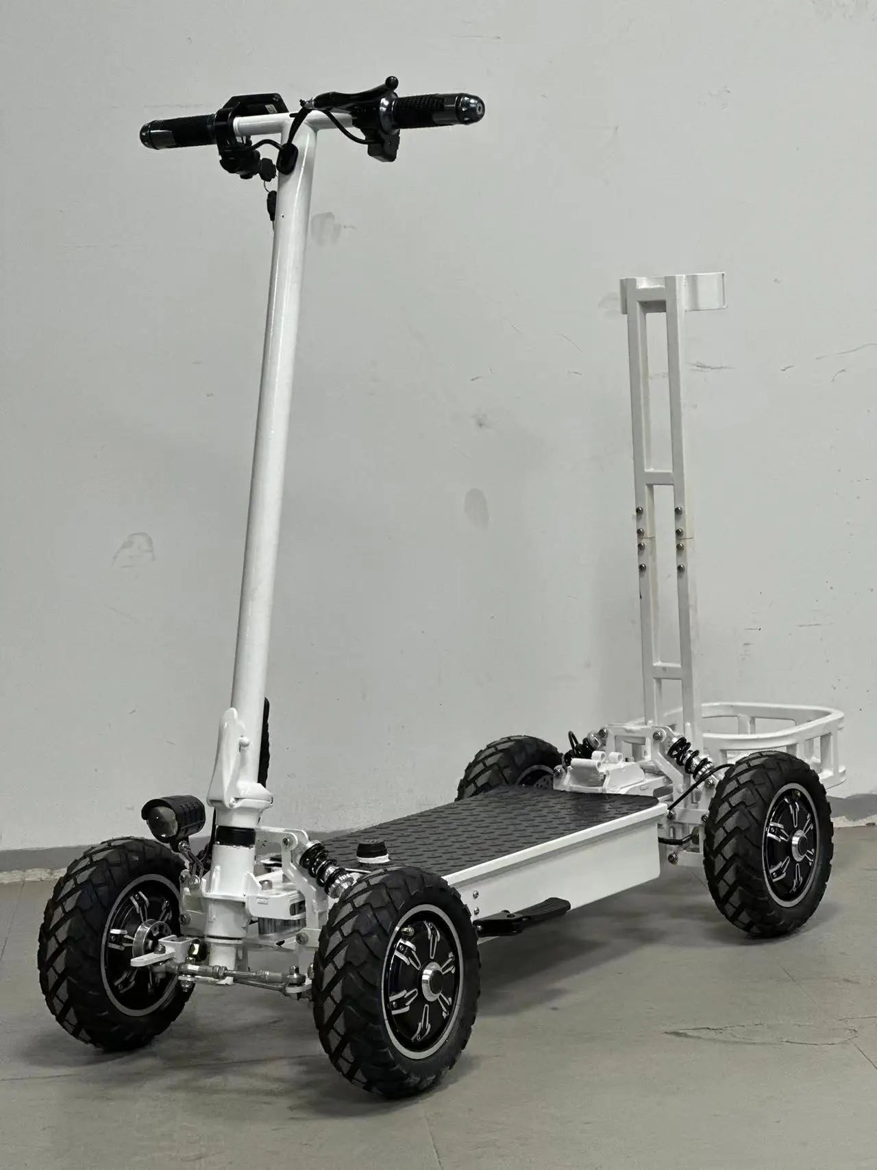 4 Wheel Dual Motors Drive Electric Scooter 4x4 Electric Vehicle Golf Cart