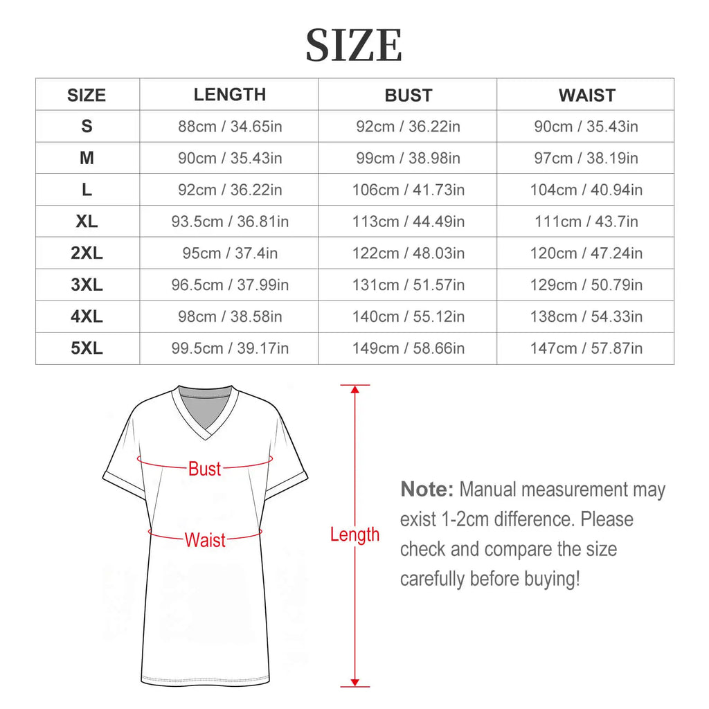 Custom-printed Hawaiian Tropical Floral Chiffon Dress Dropped Waist Relaxed Fit Flared Sleeves Sexy Sweet Lightweight for All