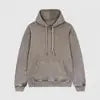 OEM Custom Unisex Essential Hoodies High Quality 100% Cotton French Terry DTG Print Graphic Autumn French Terry Washed Hoodie