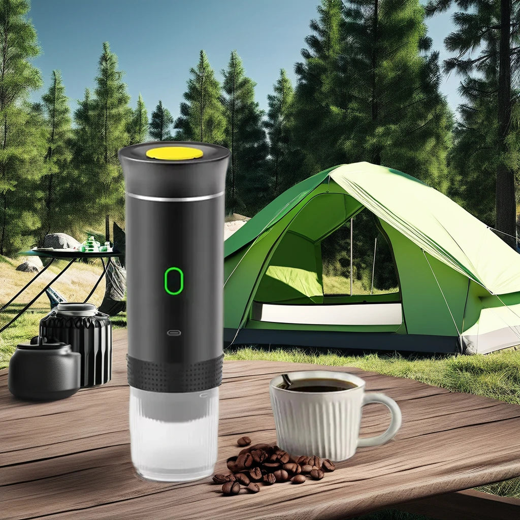 Mini Portable Espresso Coffee Maker USB Auto-Carry Instant Coffee Capsule Battery Powered