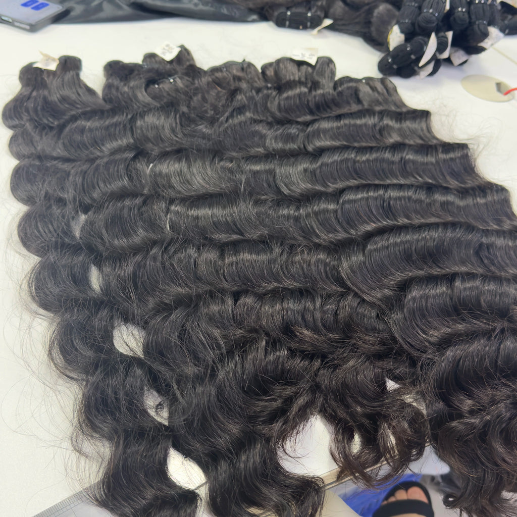 Wholesale 100% Human Hair Vendors Natural Wave Body Wave Raw Hair Bundle Human Hair Bundles