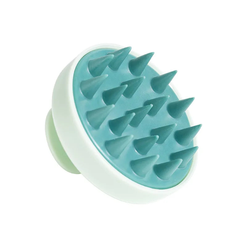 Silicone Shampoo Brush Head Scalp Massage Comb Hair Washing Comb Body Massage Brush Bath Shower Brush Salon Hairdressing Tool