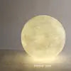 Minimalist Led Floor Lamp Home Decor Living Room Courtyard 3D Moon Lamp Corner Stand Moon Light
