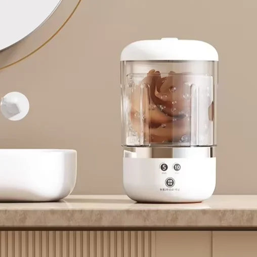 Mini Washing Machine, 2L Compact & Quiet. Say Goodbye to Hand-Wash Underwear/Socks. Perfect for Travel, Dorm, Daily Use