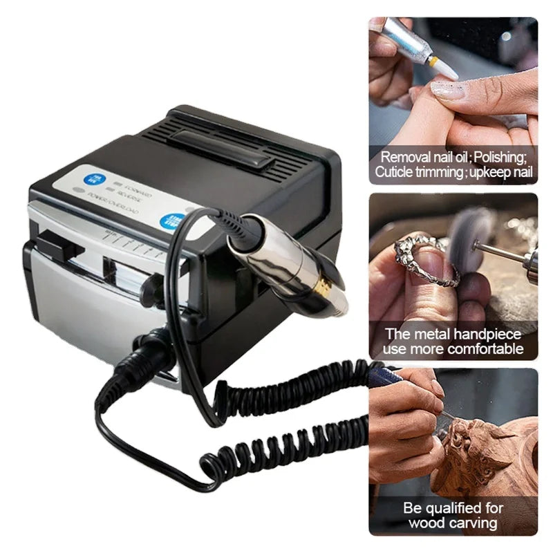 2088 Japan Micromotor Manicure Equipment Electric File Polisher Original G5 Nail Drill Handpiece for Super UP200 Nail Machine