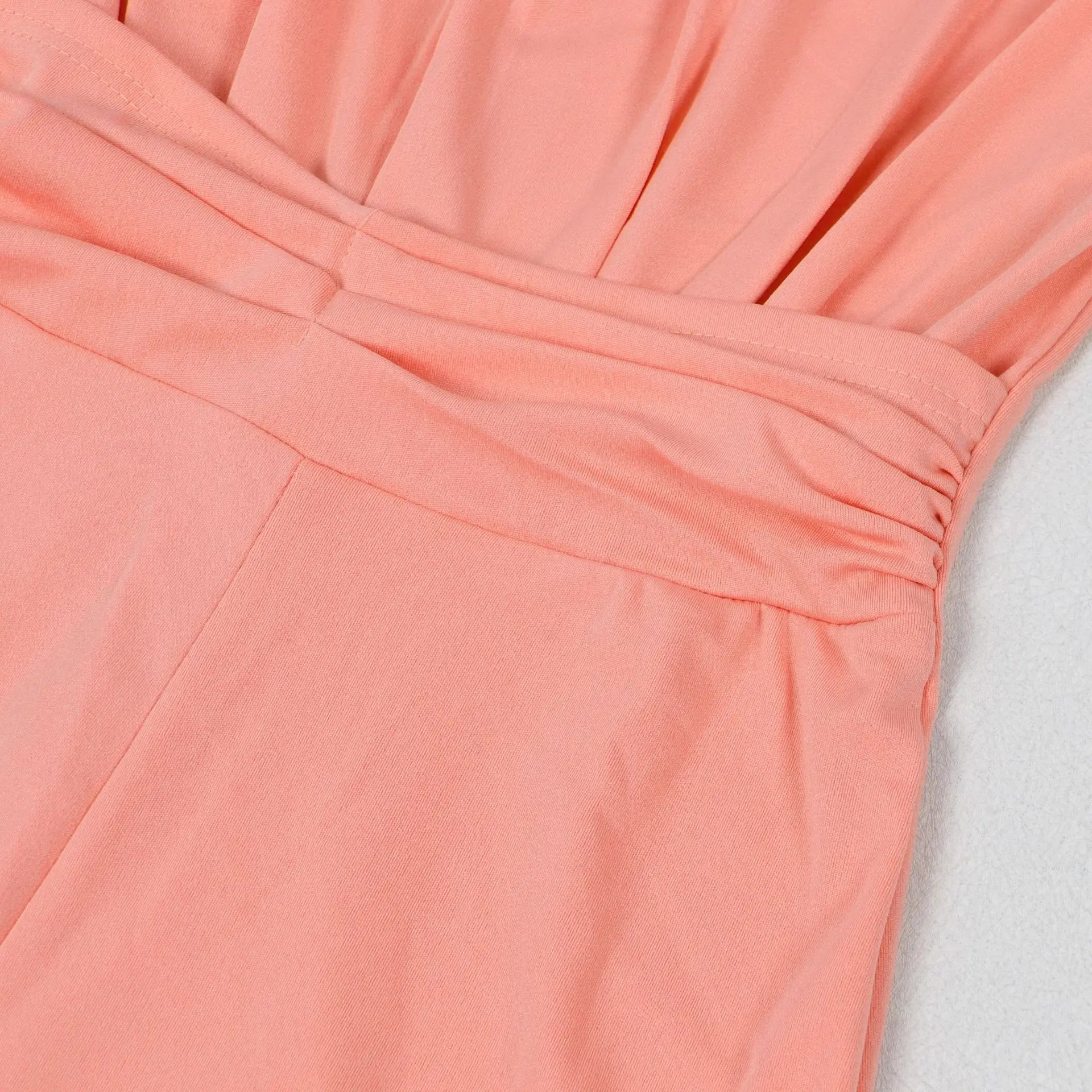 Latest Design Casual Jumpsuit Women Elegant Elastic Slim Fit Hollow Out Long Sleeve Ladies Wide Leg Jumpsuit for Women