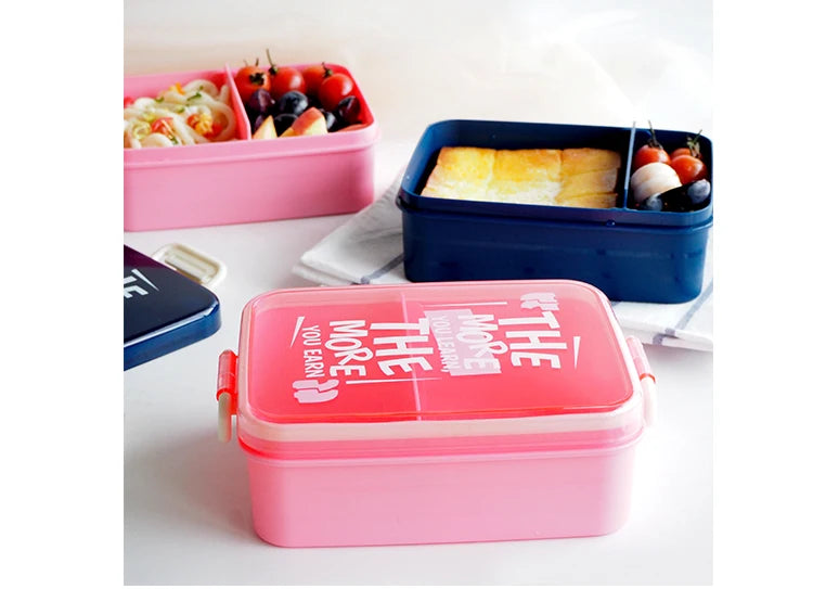 Single Layer Microwave Lunch Box Sealed Separated Bento Boxes Food Storage Container for Adults,Student,Kids Lunches BPA Free