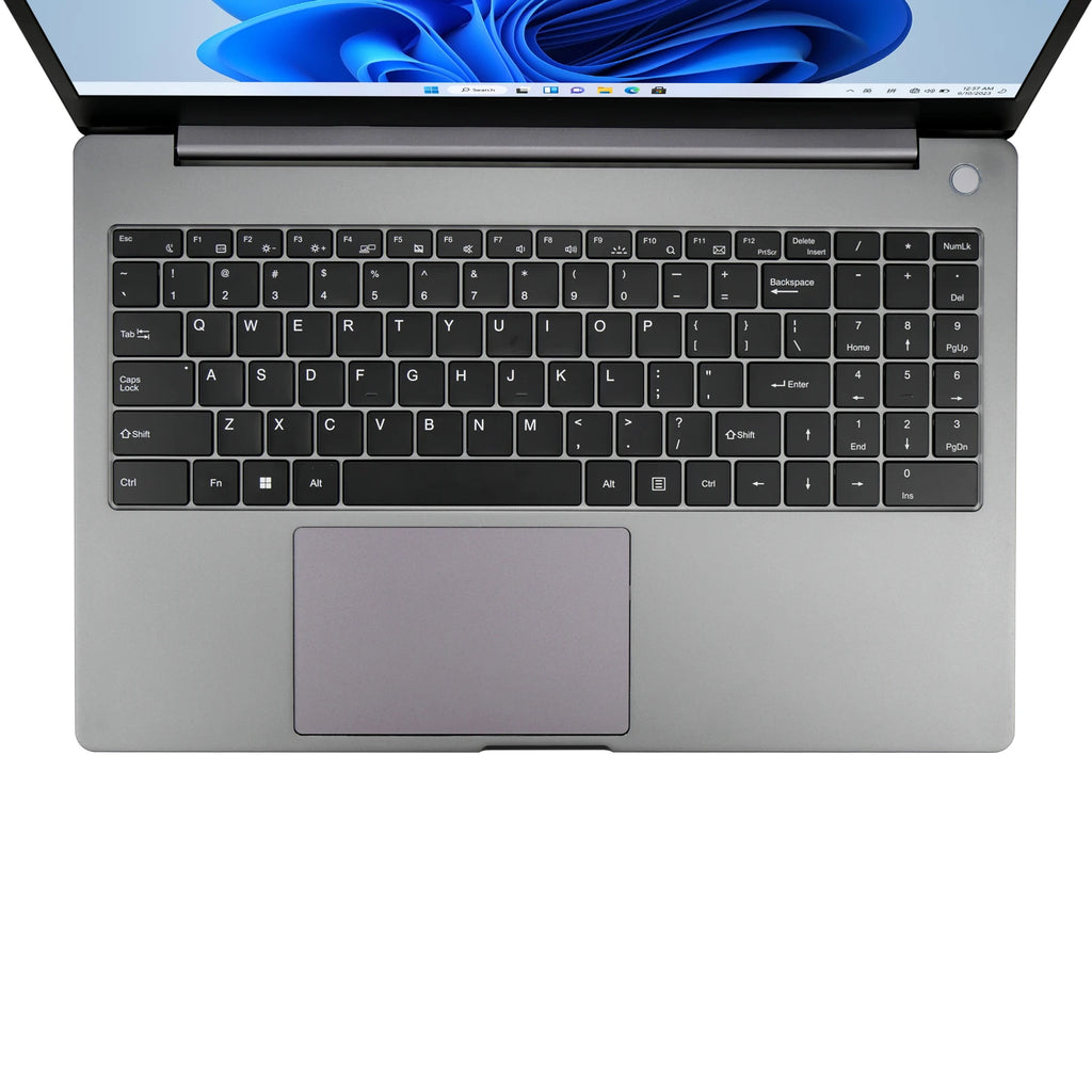 New Premium Metal 15.6" Business Laptop Intel I7-1195G7 16G RAM 512G SSD Full Function Type-C PD 65W Fast Charging English