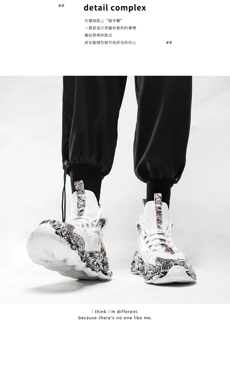 Men's Casual Sneakers Breathable Luxury Trainer Race Shoes Fashion Loafers Running Shoes for Male Comfortable Tenis