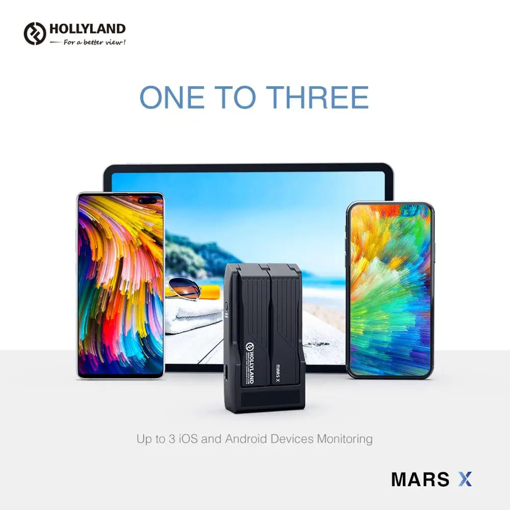 Hollyland Mars X Wireless Video Transmission 300ft HD-MI 1080P HD  Transmitter Camera Photography Accessories