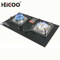 High Quality Indoor Built in Tempered Glass Honeycomb Burner Gas Stove