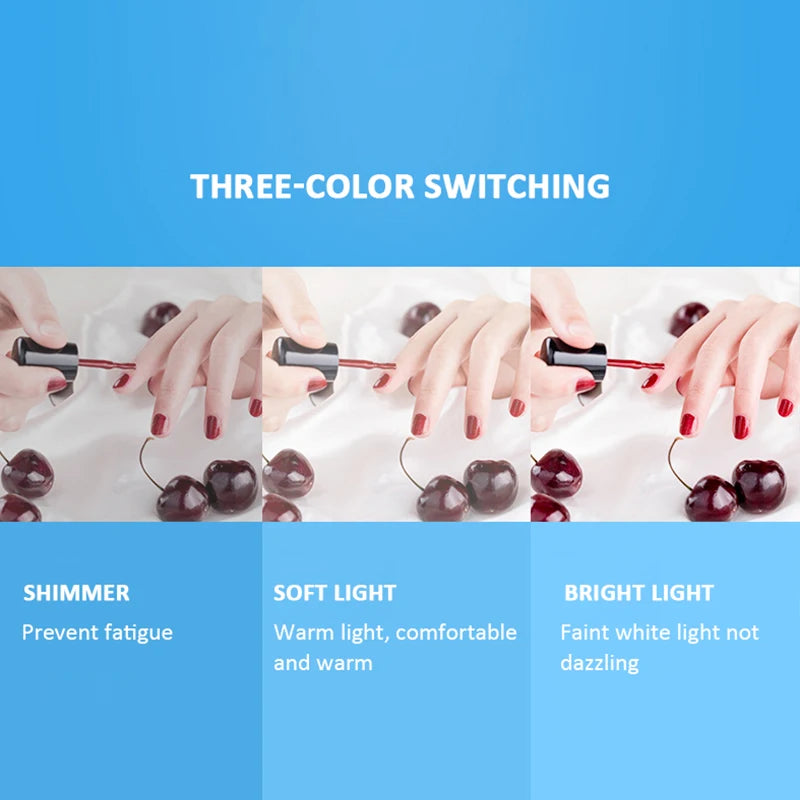Beauty Skincare Salon Magnifying Floor Magnifier Glass Lamp Led Light Plus Size Women's Clothing Whitening Eyelash Lamp