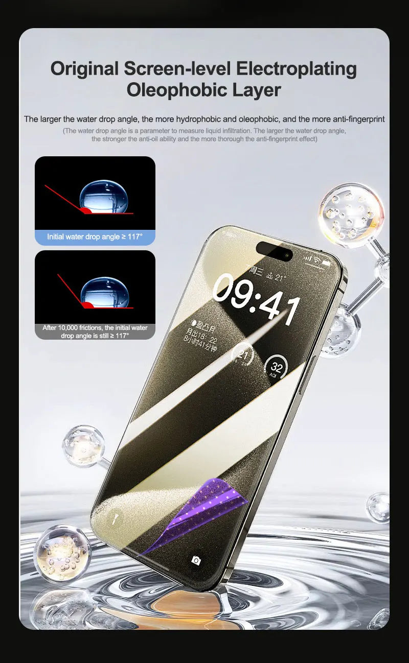 SUNSHINE SS-075UT Electroplating UV HD Hydrogel Film Strong Compressive Strength for Various Phone Models With Recharge Code