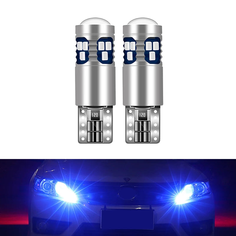 For Audi Q3 8U FY Q5 8R Q7 4L 4M 2pcs T10 W5W LED Bulbs Car Position Parking Width Light Accessories