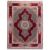 9x12ft Persian Red Hand Knotted Oriental Silk  Rugs Living Room Large Turkish Made in Turkey Silk Rug