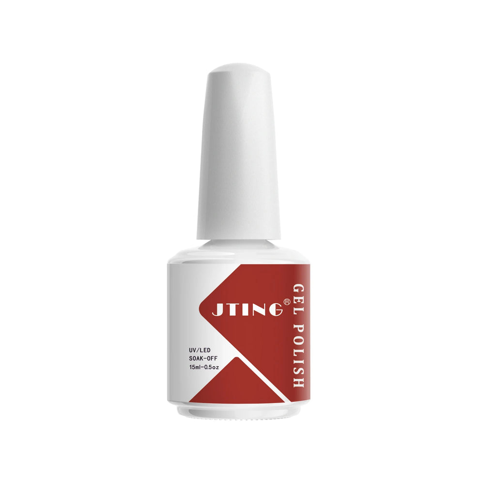 JTING Normal Bulk Gel Nail Polish 6Colors OEM/ODM Factory Manufacturer Custom Gel Nail Polish Bottle 15ml Uv Nail Gel