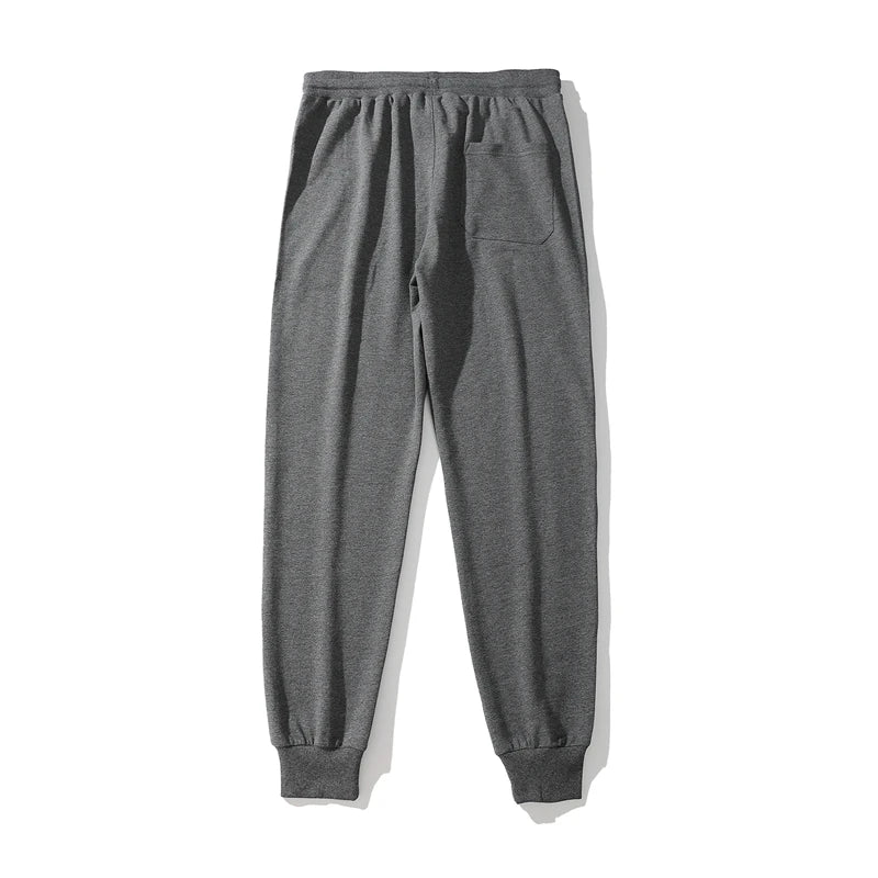 Vintage Sports Sweatpants Spring Autumn New Cotton Brown Joggers Fitness Casual Pencil Pants Loose Home Comfortable Sweatpants