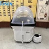 Kisen Good Quality Beauty Shop Furniture Portable 60L Water Tank Height Adjustable Hair Washing Sink Pipeless Shampoo Basin Bowl