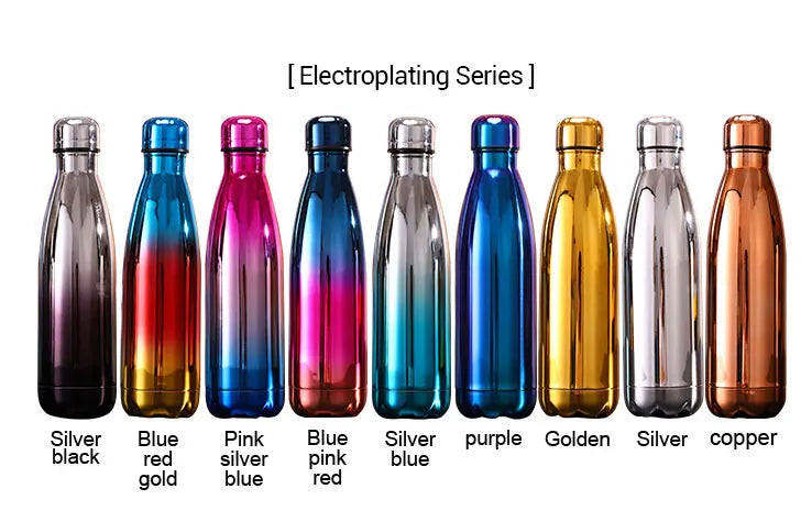 Customized Thermos Bottle Vacuum Flasks Stainless Steel Water Bottle Portable Sports Bottle Gift Cups