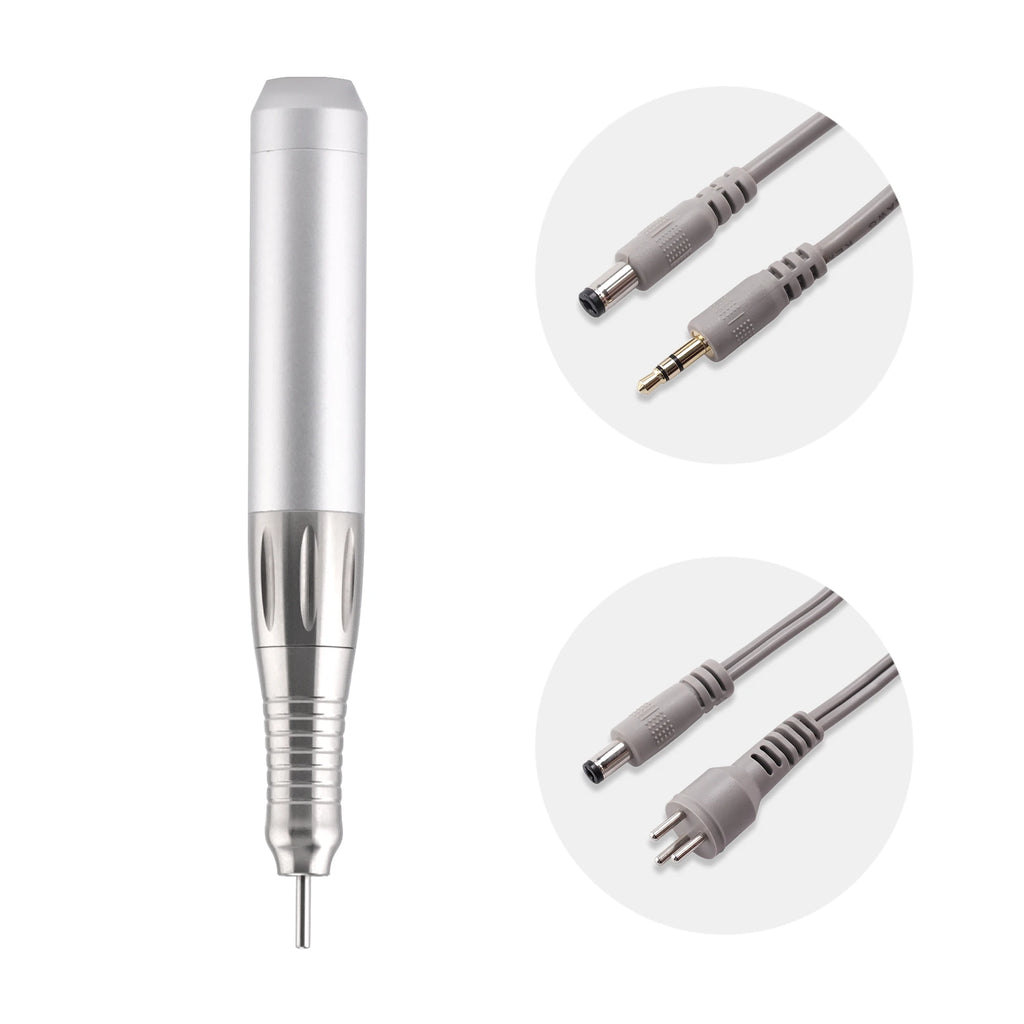 High Power 24V E-File Nail Driller Handpiece Quiet and Vibration-Free for Nail Polisher Accessories