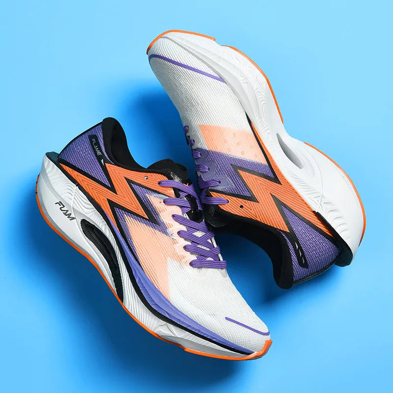 Custom Logo High-quality Sneaker High Elastic Carbon Plate Lightweight Unisex Walk Sport Men Running Shoes