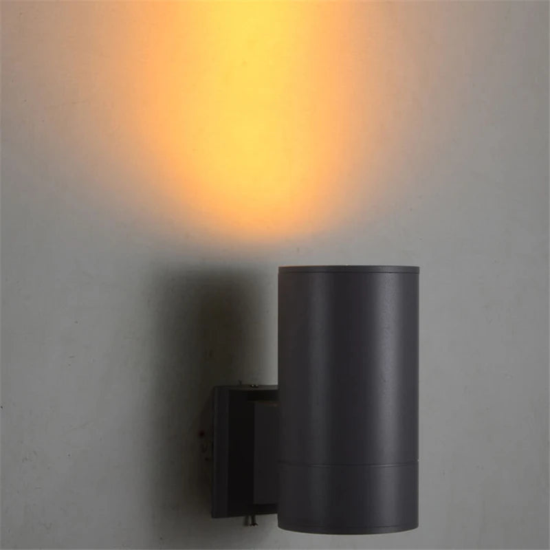 Outdoor LED Wall Lamp 10W 20W High Bright Waterproof Up Down Spotlights Garden Porch Decor Villa Wall Lighting Fixture AC85-265V
