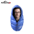Kamperbox Balacava Down Beanie for Ultralight Camping Gear Sleeping Bag Winter Down Hat Cap TP21